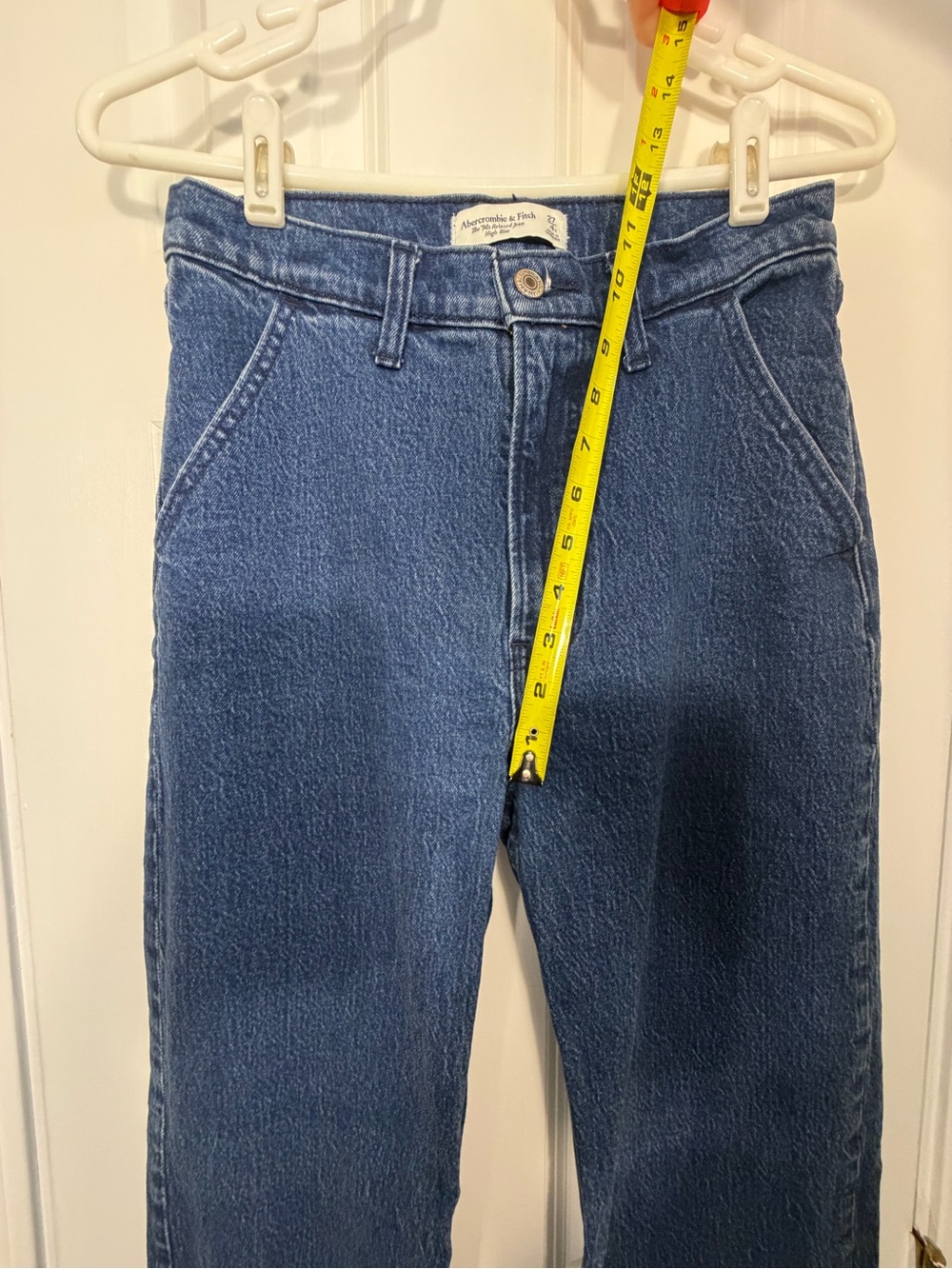 Abercrombie & Fitch ‘90s Relaxed High Rise Jeans | WM Size 27 (US 4) | Wide Leg - Picture 10 of 10
